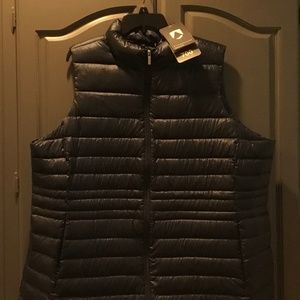 Lands End Long Puffer Vest